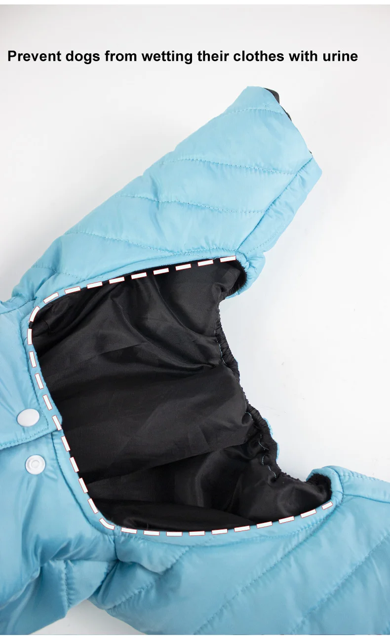 Waterproof Winter Dog Coat Pet Clothes Puppy Clothing Vest Warm Dog Clothes French Bulldog Chihuahua Small Dog Ropa Para Perros