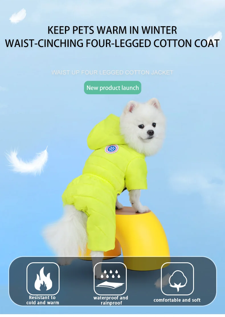 Waterproof Winter Dog Coat Pet Clothes Puppy Clothing Vest Warm Dog Clothes French Bulldog Chihuahua Small Dog Ropa Para Perros