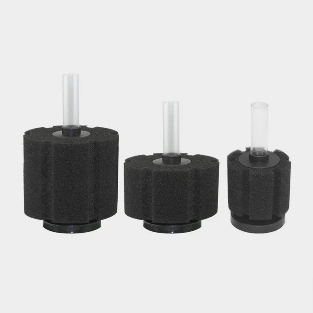 3 Sizes Fish Tank Air Pump Skimmer Aquarium Fish Filter Accessories Practical Aquarium Biochemical Sponge Filter FA011