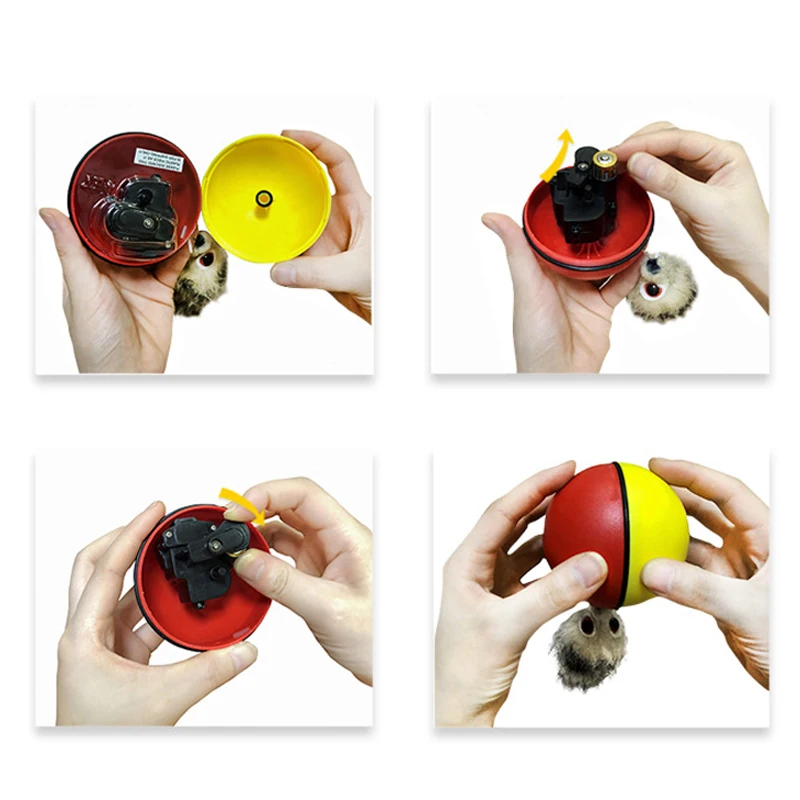 Beaver Mouse Electric Ball Toy Rolling Ball Jump Toys Moving In The Water Toys Pet Supplies