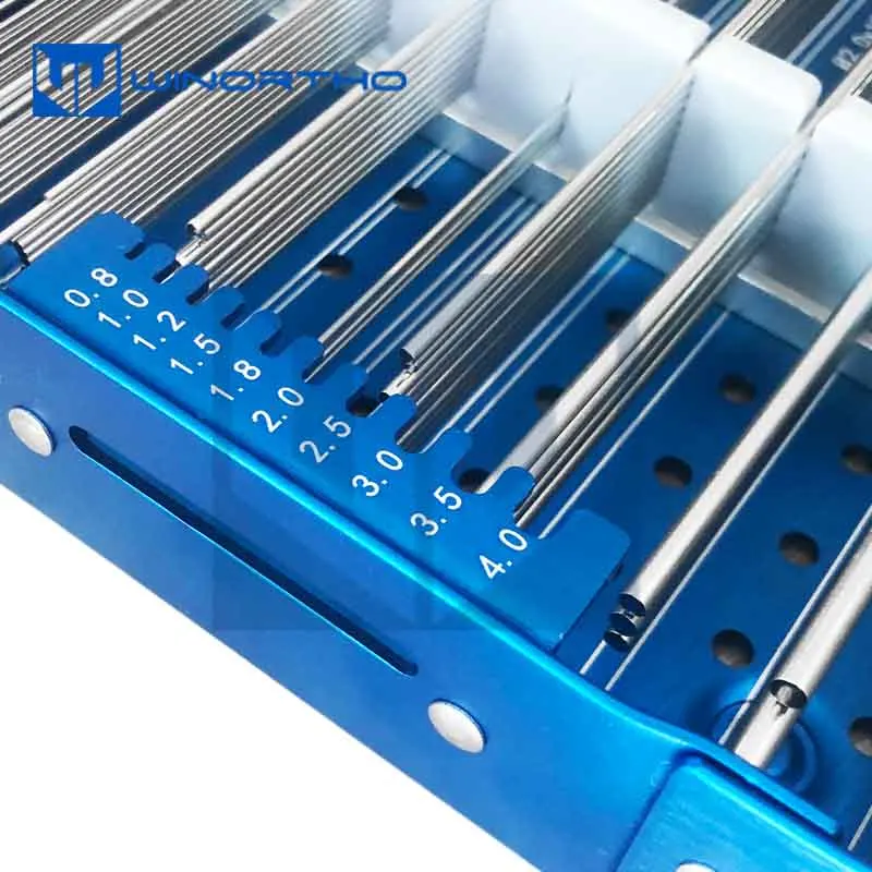 kirschner wire case orthopedic instrument box container veterinary equipment pin implants pet surgical tools