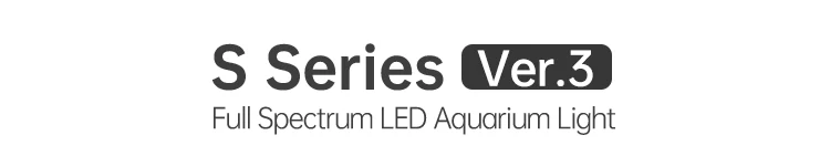 WEEK AQUA S Series S300 400 450Pro ,Aquarium Light Water Grass And Fish Tank Lamp Sentiment Small Clip Lamp