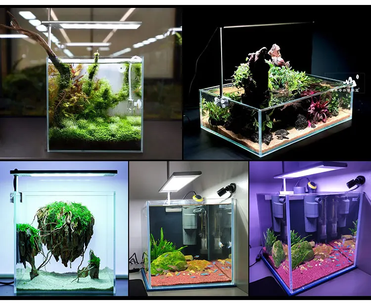 WEEK AQUA S Series S300 400 450Pro ,Aquarium Light Water Grass And Fish Tank Lamp Sentiment Small Clip Lamp