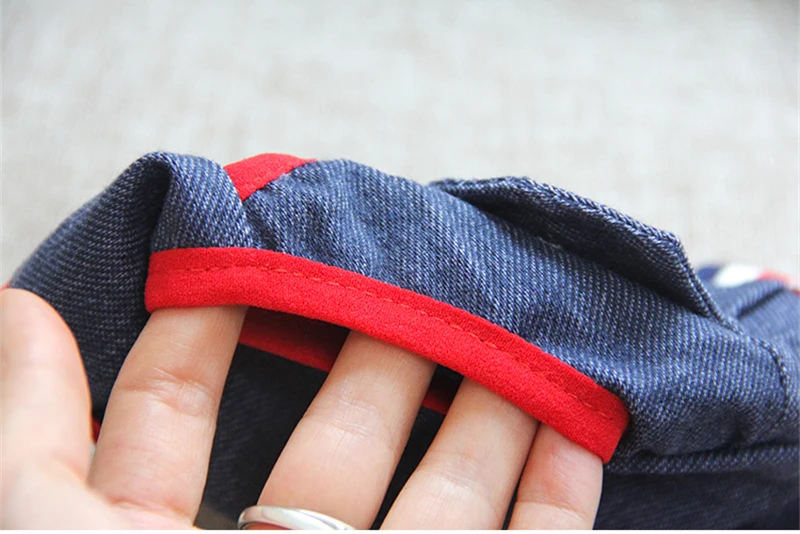 Denim French Bulldog Pet Physiological Pants Dot Female Dog Safety Sanitary Panties for Small Medium Dogs Cats Mascotas Shorts
