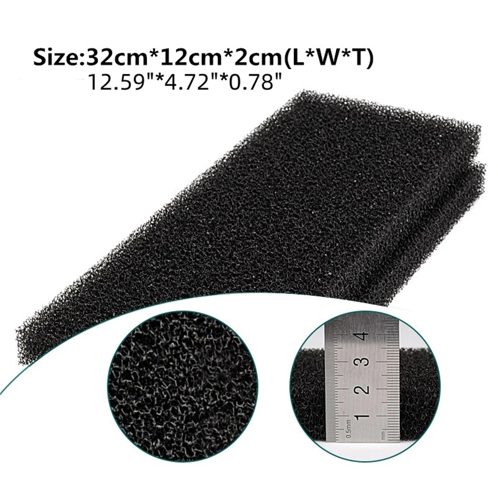 2PCS Fish Tank Aquarium Filter Cotton Easy to Use Purifying Water Quality Thickened Design Fish Tank Aquarium Filter Sponge