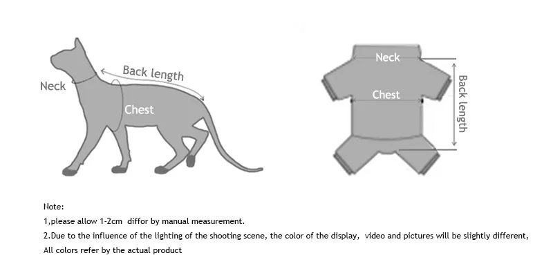 Fleece Coat for Sphynx Cat Warm Sweatshirt 4-legged Jumpsuit for Kittens Dogs Soft Loungewear for Male Cat Devon Rex Sweater
