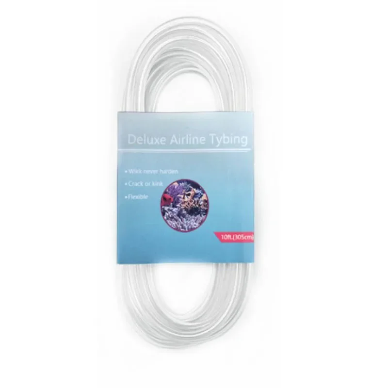 305cm High Quality Colorful 4mm Aquarium Oxygen Pump Water Pump Hose Air Bubble Stone Aquarium Fish Tank Pond Pump Tube