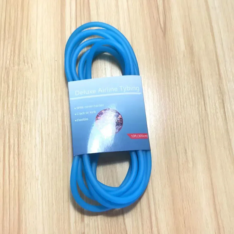 305cm High Quality Colorful 4mm Aquarium Oxygen Pump Water Pump Hose Air Bubble Stone Aquarium Fish Tank Pond Pump Tube