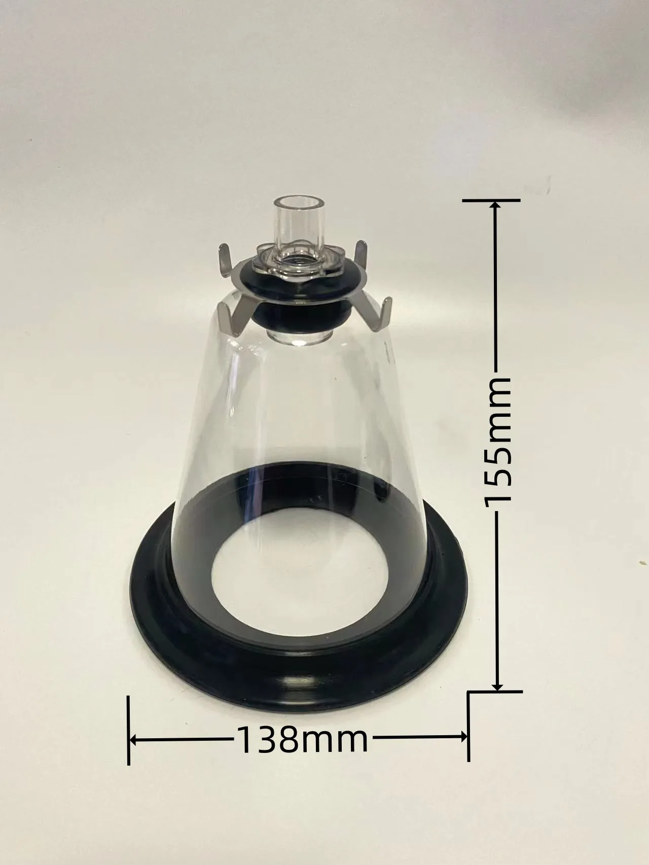 Nebulized oxygen mask for pet, animal respiratory mask for cat and dog