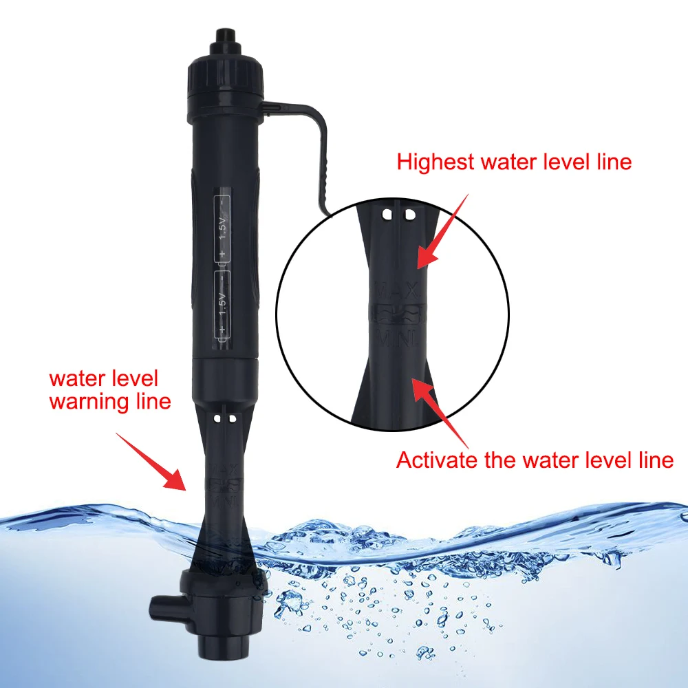 Aquarium Fish Tank Pipe Gravel Cleaner Tool Changing Water Filters Tools Waste Remover Electric Water Change Pump Vacuum