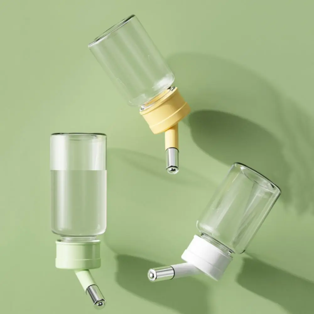 Automatic Hamsters Water Bottle Hanging Water Dispenser Bead Head Watering Bottle Drinking Supply for Small Animals
