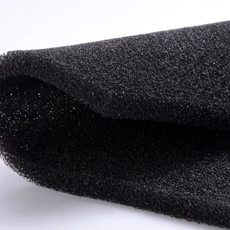 15 25 35 50ppi Aquarium Biochemical Cotton Filter Practical Aquarium Pond Foam Sponge Filter Black Multi-size Aquarium Supplies