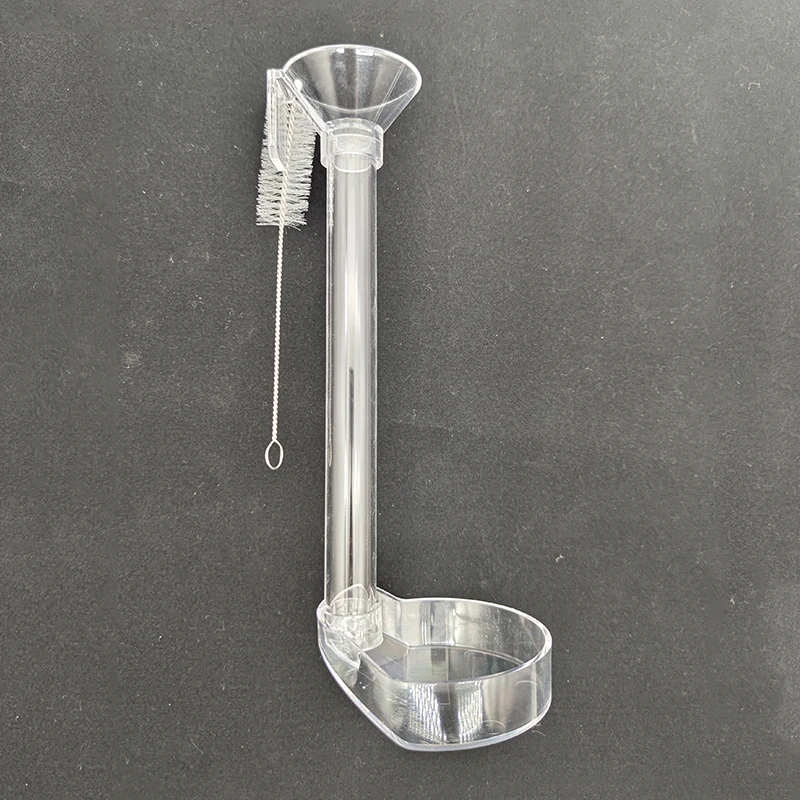 Acrylic Aquarium Fish Feeder Transparent Tube Multifunctional Large Capacity Fish Tank Food Dispenser For Aquarium Tank Shrimp