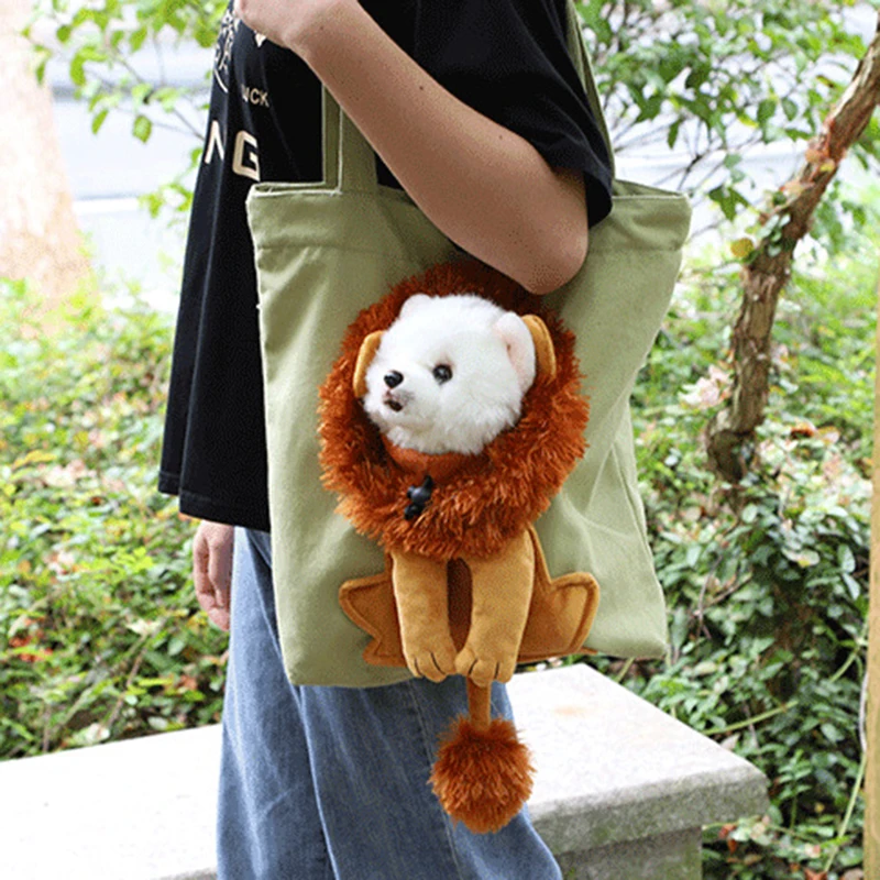 Waliking Pet Carrier Bag for Small Dogs Puppy Dog Handbag Chihuahua Shih Tzu Pomeranian Slings Shoulder Bags mascotas Supplies