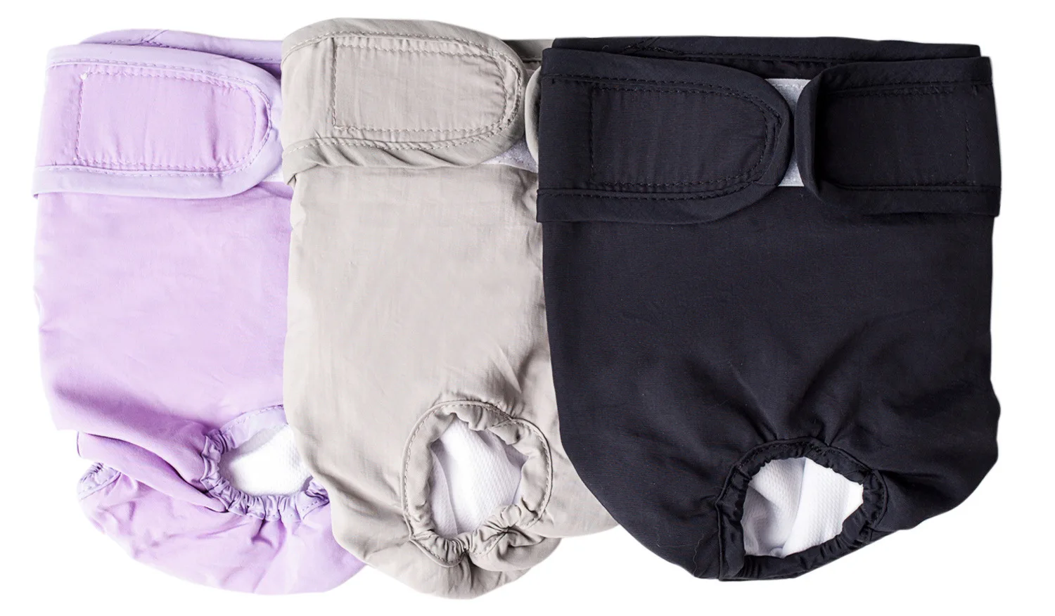 Reusable Female Dog Diapers Warps High Absorbent Doggie Puppy Nappies Adjustable Pet Panties for Small Medium Large Girl Dogs