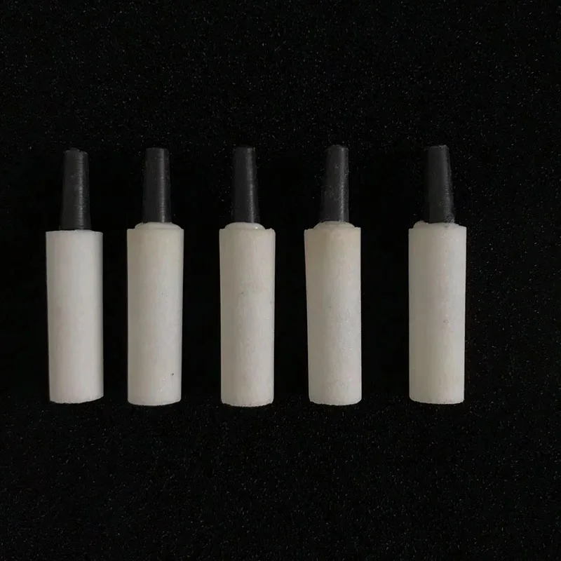 Aquarium Mini Round Mineral Bubble Air Stone Pond Fish Tank Pump Aerator Aeration Hydroponic Oxygen Airstone Accessories 5pcs
