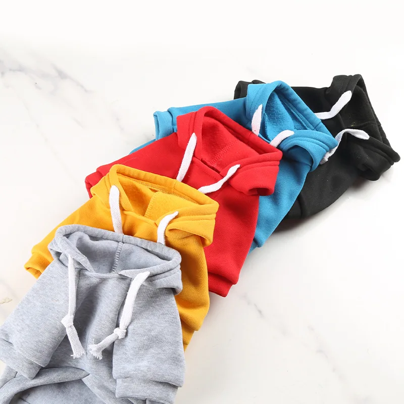 Pet Hoodies for Large Dogs Spring and Autumn Fleece Golden Retriever Sweatshirt with Hat and Zip Pocket Pet Clothing