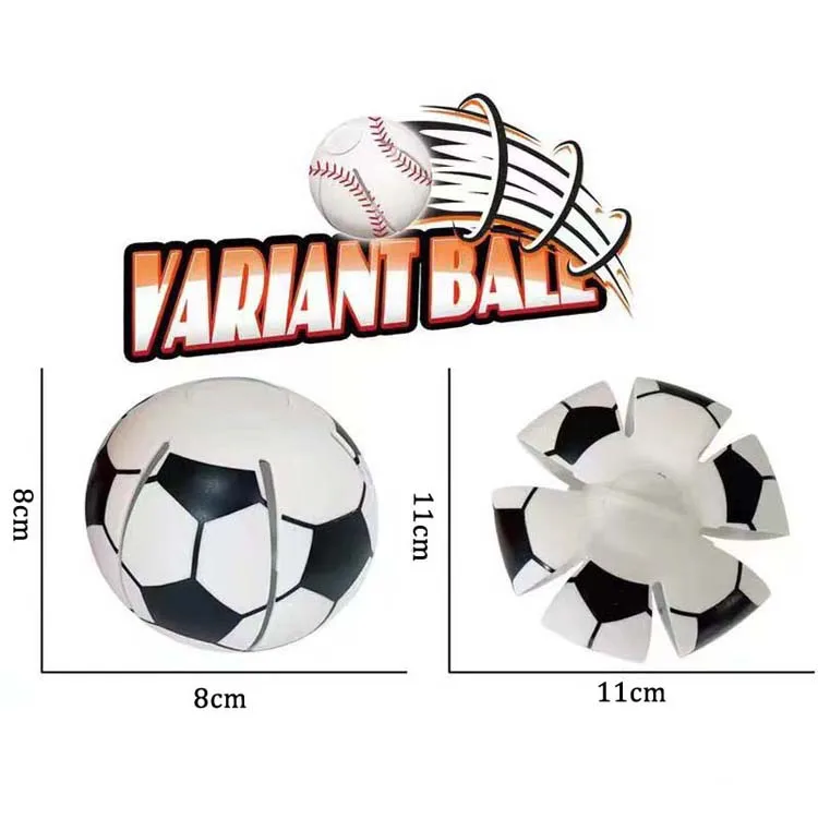 Dog Toys Flying UFO Morph Ball Outdoor Interactive Training Pet Toys Fun Throwing Bouncy Balls Decompression Dog Accessories