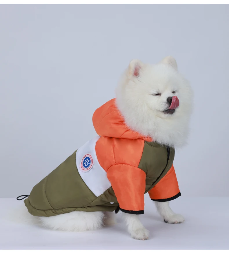 Waterproof Warm Winter Pet Jacket Cotton Puppy Costume French Bulldog Outfit Coat Chihuahua Clothing Vest For Small Dogs Suit
