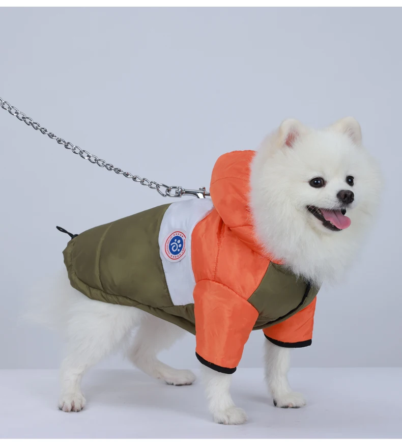 Waterproof Warm Winter Pet Jacket Cotton Puppy Costume French Bulldog Outfit Coat Chihuahua Clothing Vest For Small Dogs Suit