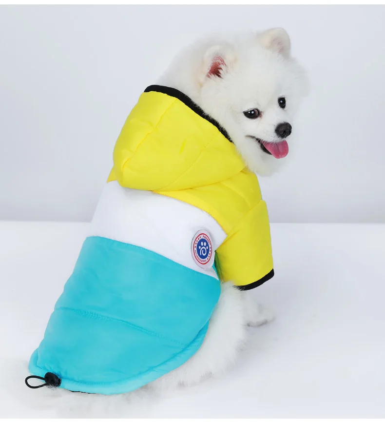 Waterproof Warm Winter Pet Jacket Cotton Puppy Costume French Bulldog Outfit Coat Chihuahua Clothing Vest For Small Dogs Suit