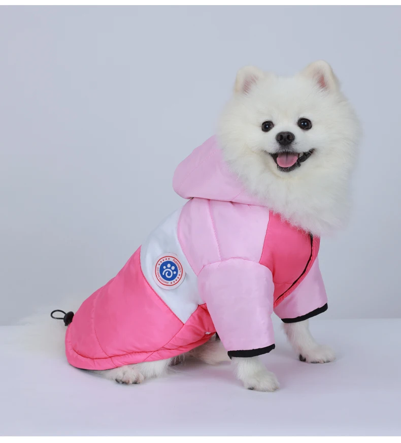 Waterproof Warm Winter Pet Jacket Cotton Puppy Costume French Bulldog Outfit Coat Chihuahua Clothing Vest For Small Dogs Suit