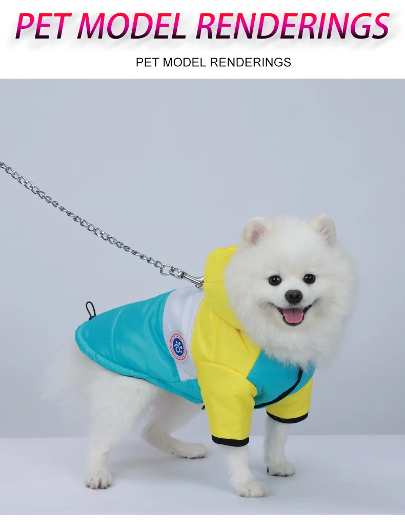 Waterproof Warm Winter Pet Jacket Cotton Puppy Costume French Bulldog Outfit Coat Chihuahua Clothing Vest For Small Dogs Suit