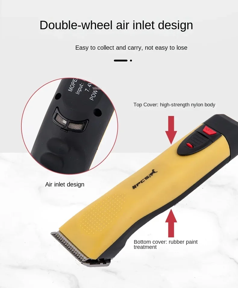 Professional Shaver Pet Electric Clipper Dog Electric Clipper Plug-in Dual-use Cat Teddy Electric Pusher Dog Electric Clipper