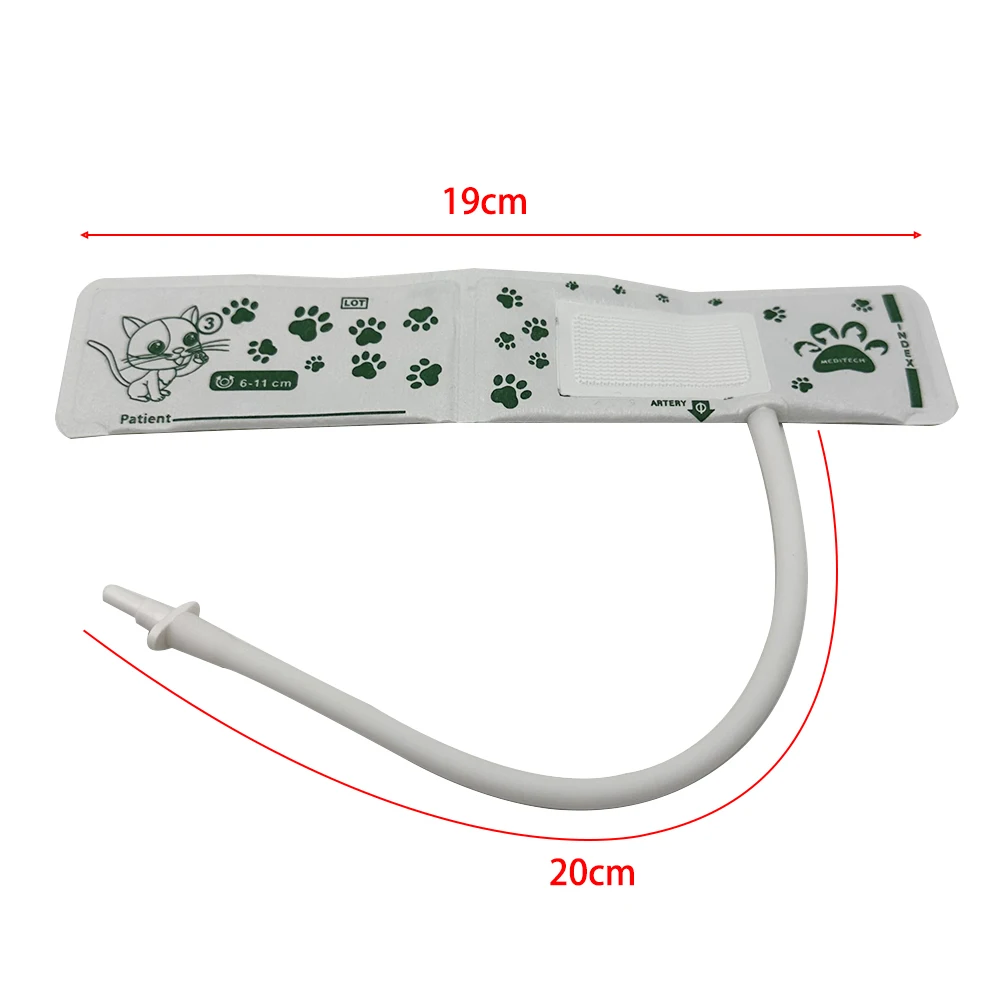 Disposable Pet Cuff For Animal Blood Ppressure Measurement Cuff PVC Hose Measuring Blood Pressure of Mice Cats Dogs Sheep Cuff
