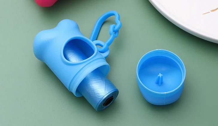 Pet Bin bag dog toilet bag pet cleaning supplies bone type pet garbage container toilet collector