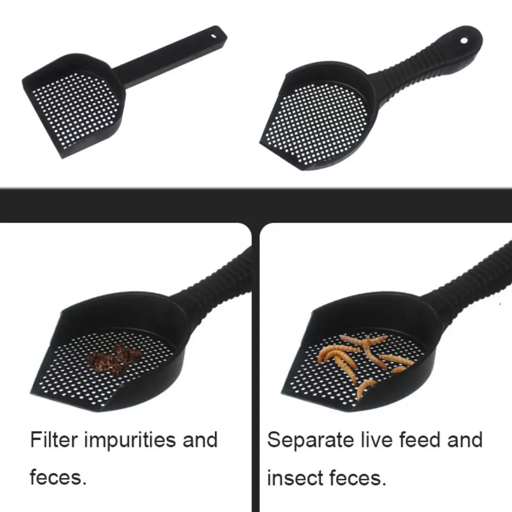 Cat Kitty Litter Scoop Small Holes Fine Litter Scooper Shovel for Cat Dog Rabbits Hamster Snake Sifter Scoop Cat Litter Scoop