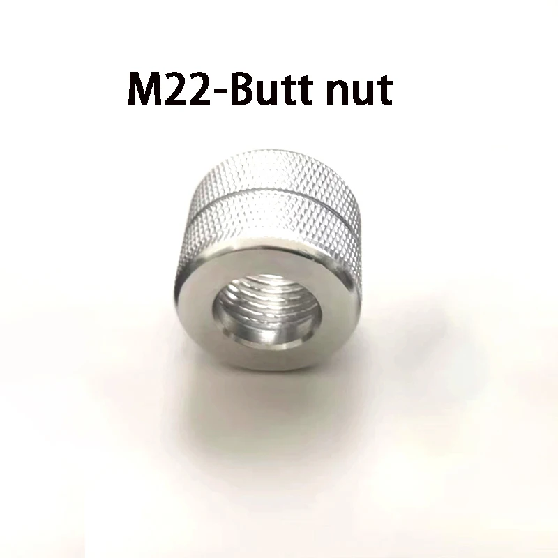 ZRDR Aquarium CO2 Regulator Nut Connector, W21.8 G5/8 CGA320 M22 Nut Connector, Fish Tank CO2 Fitting Sealing Ring