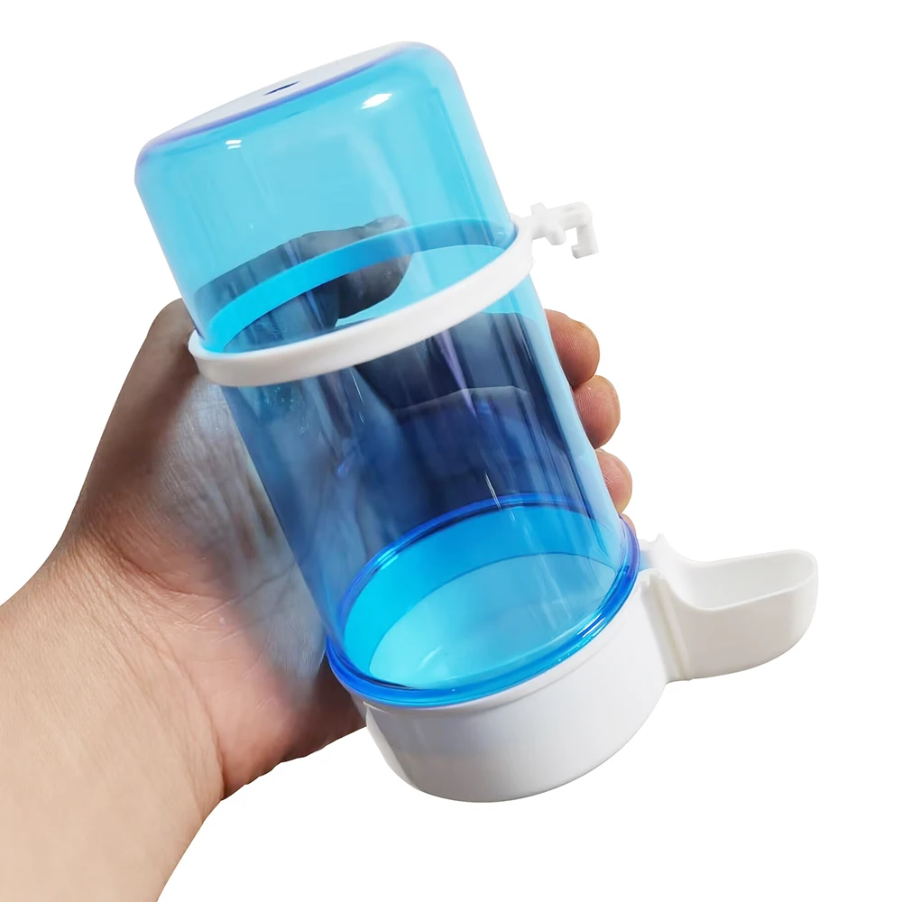 415ml Bird Drinking Fountain Automatic Feeder Hamster Hedgehog Parrot Automatic Utensils Food Basin Pet Feeding Supplies