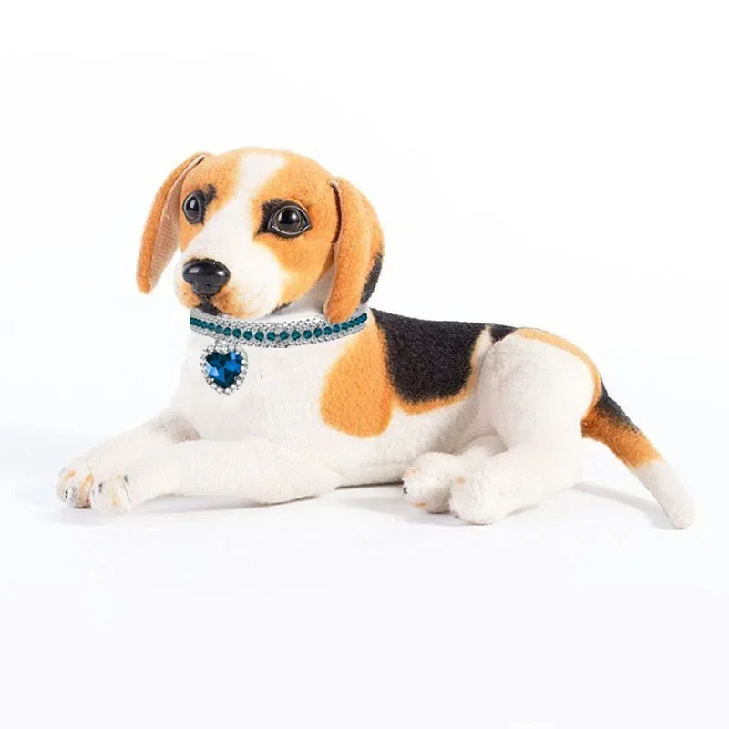 Pet Necklace Love Water Drop Water Diamond Cat Collar Dog Neck Jewelry Exquisite Cute Cat Gem Alloy Puppy Kitten Pet Supplies