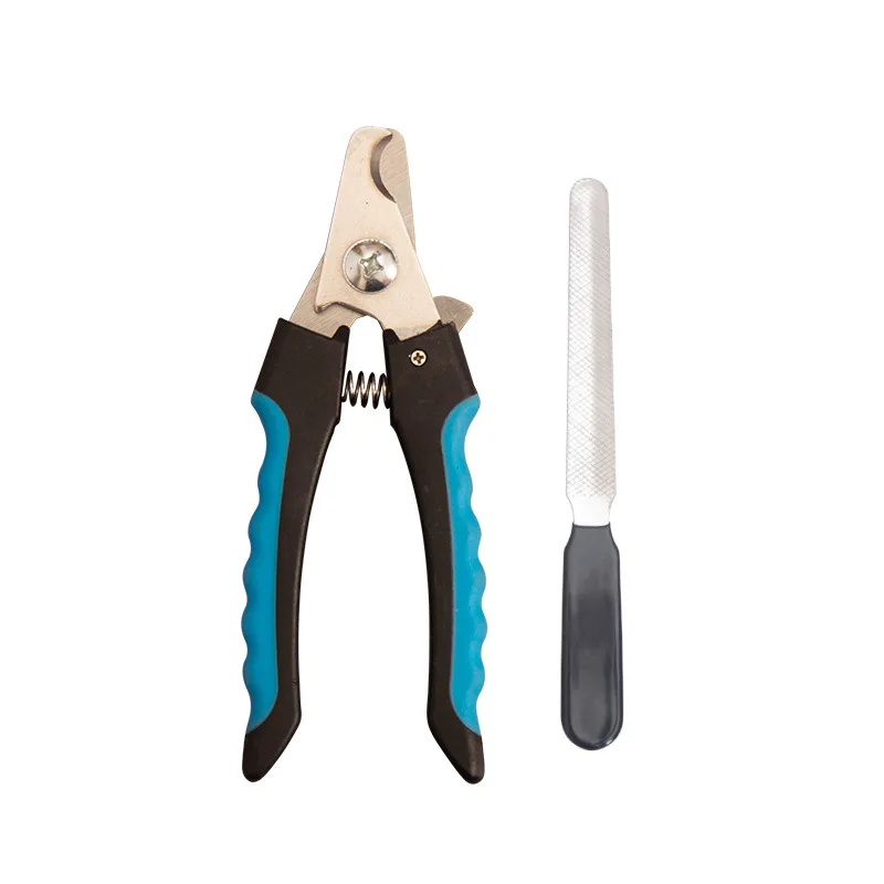 Pet Nail Clippers with Sickle Large Dog Nail Clippers Nail Clippers Multifunctional Teddy Cat Stainless Steel Grooming Scissors