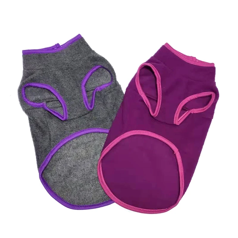 Winter Dog Clothes Soft Fleece Warm Puppy Cat Vest For Small Dogs Shih Tzu Chihuahua Jacket Pug French Bulldog Coat Pet Costume