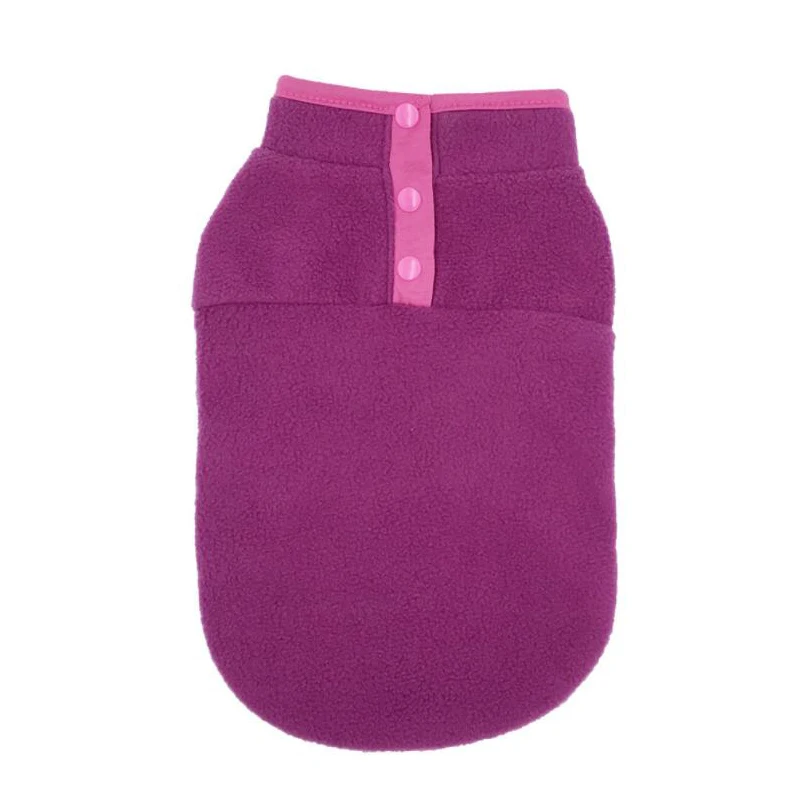 Winter Dog Clothes Soft Fleece Warm Puppy Cat Vest For Small Dogs Shih Tzu Chihuahua Jacket Pug French Bulldog Coat Pet Costume