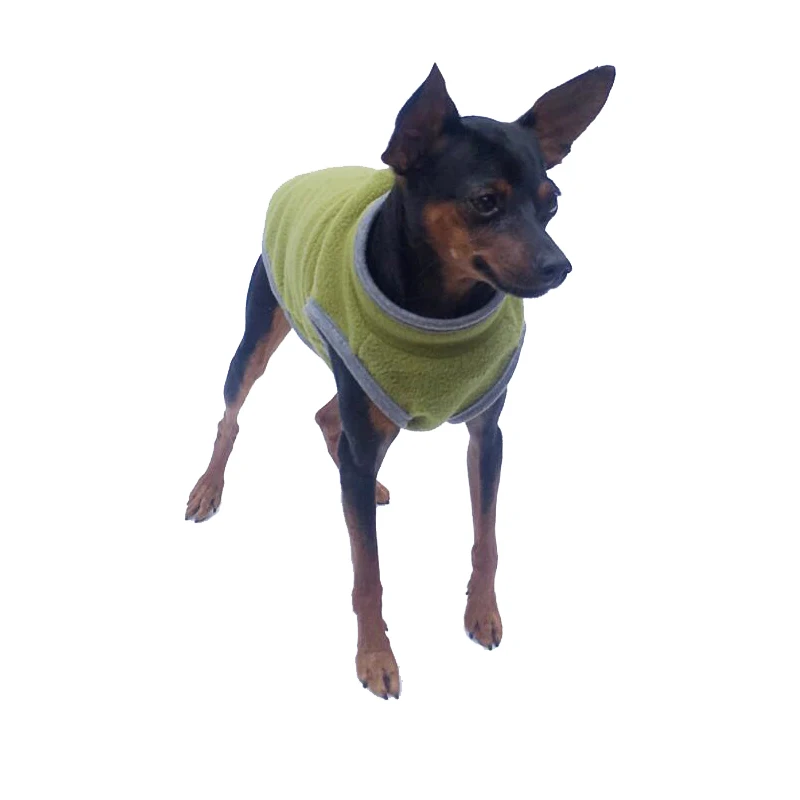 Winter Dog Clothes Soft Fleece Warm Puppy Cat Vest For Small Dogs Shih Tzu Chihuahua Jacket Pug French Bulldog Coat Pet Costume