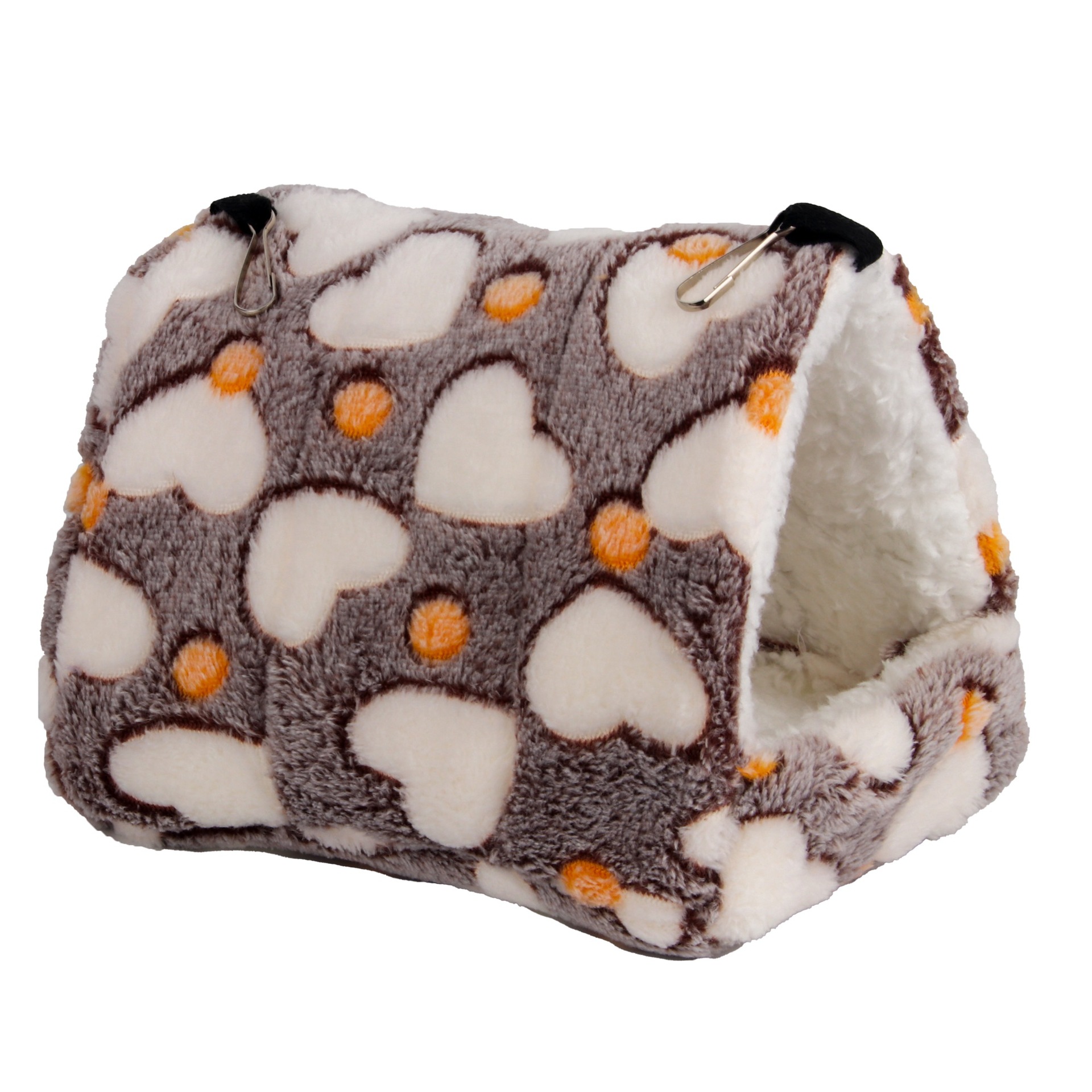 Random Color Cute Hamster House Winter Thickening Warm Soft Beds Small Animal Nest for Hamster Rabbit Squirrel Pet Mini Cage