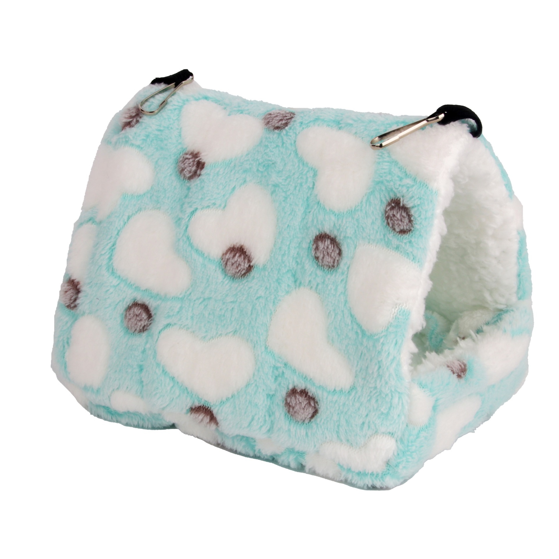 Random Color Cute Hamster House Winter Thickening Warm Soft Beds Small Animal Nest for Hamster Rabbit Squirrel Pet Mini Cage