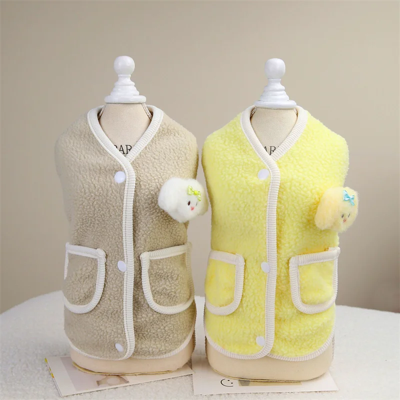 Fashion Sphynx Cat Sweater Cardigan for Cats Gotas Winter Warm Pet Fleece Clothes Garfield Katten Dog Jackets Mascotas Clothing