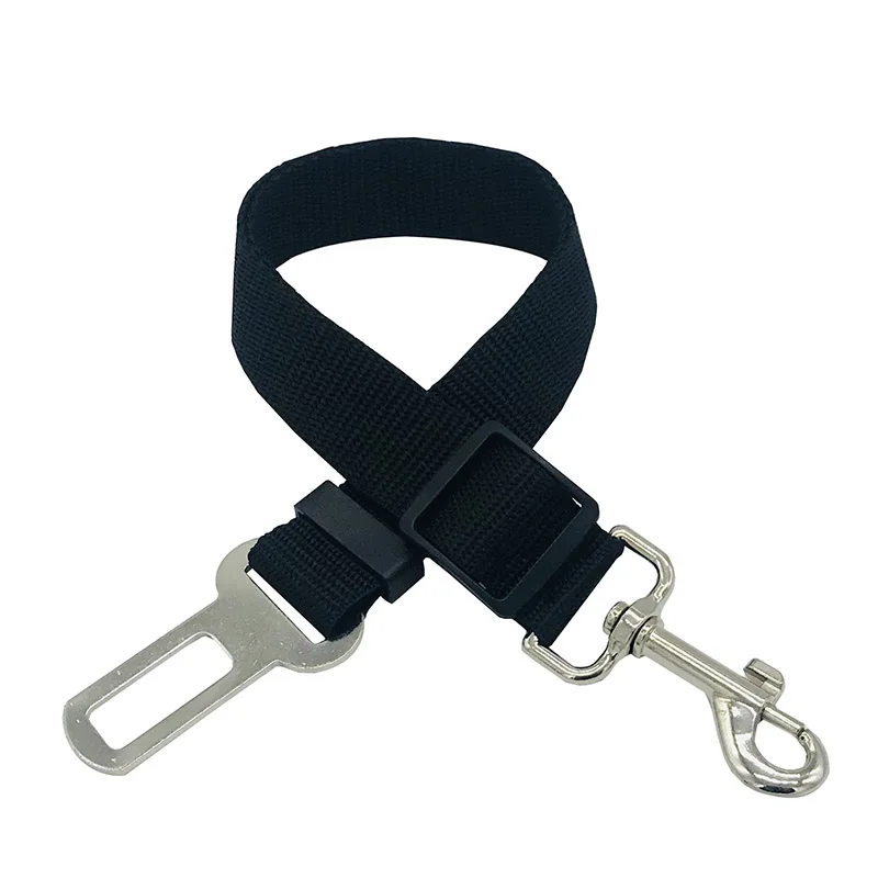 Adjustable Pet Cat Dog Car Seat Belt Pet Seat Vehicle Dog Harness Lead Clip Safety Lever Traction Dog Collars Dog Accessoires