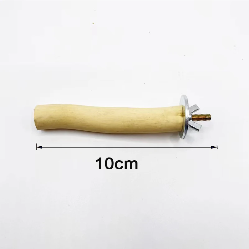Natural Parrot Wood Fork Branch Perch Bird Cage Hanging Swing Bird Standing Branches Toys Birdcage Accessoriess