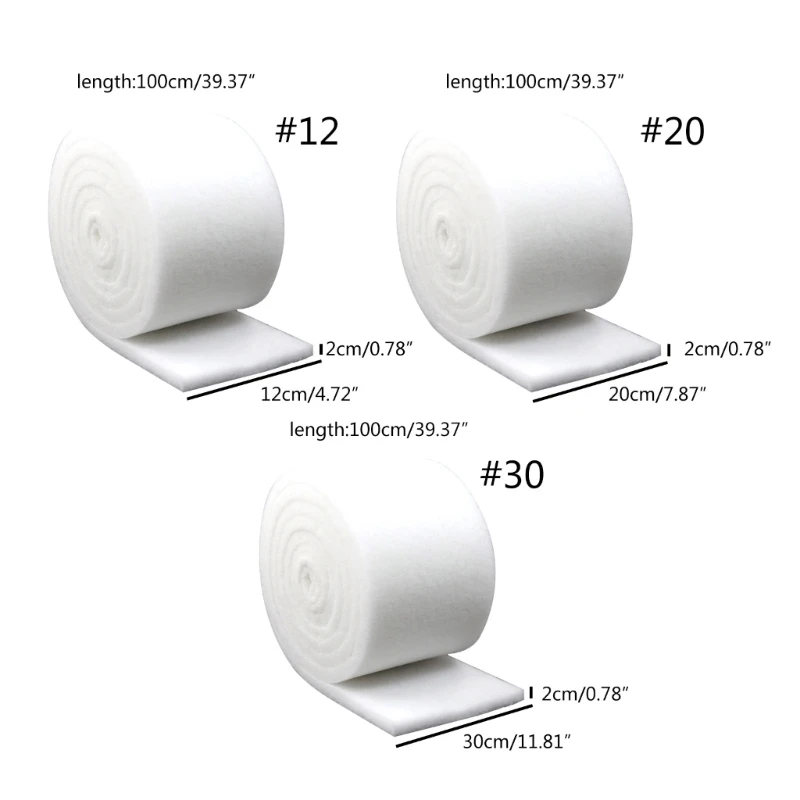 Fish Tank Filter Media Pad, Water Polishing Pad for Aquarium, Cut to Fit for Fresh Water, Salt Terrariums for Pon