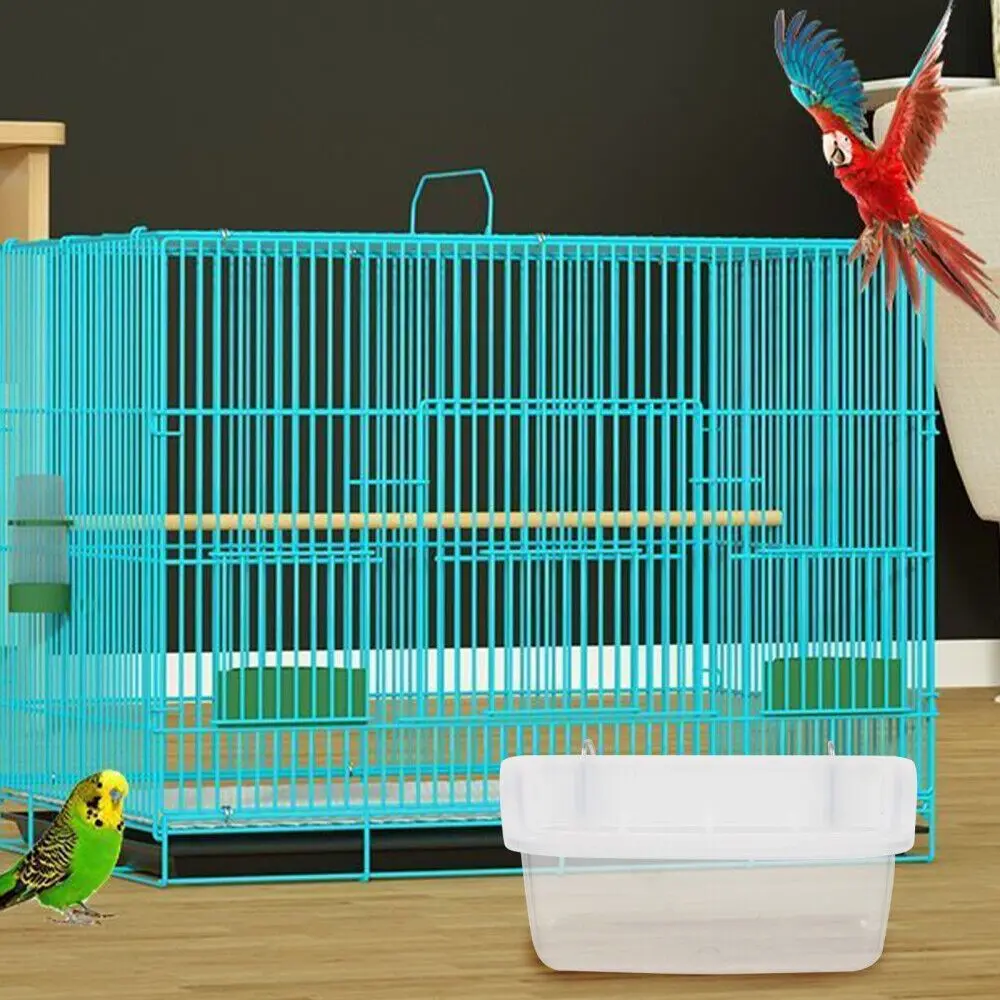 Bird Food Box Bird Water Tank Box Birds Parakeet Indoor Bird Feeder Bird Feeders For Cage