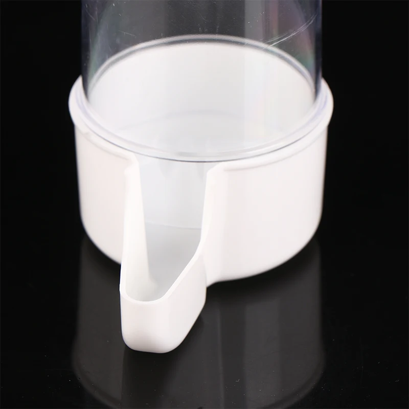 Rutin Chicken Automatic Food Feeder Large Capacity Anti-overturning Food Box Poultry Feeding Supplies Clear Food Dispenser