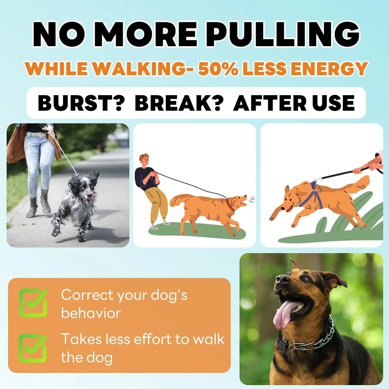Dog Prong Collar Adjustable Dog Training Pinch Collar with Quick Release Buckle for Small Medium Large Dogs Train Explosion