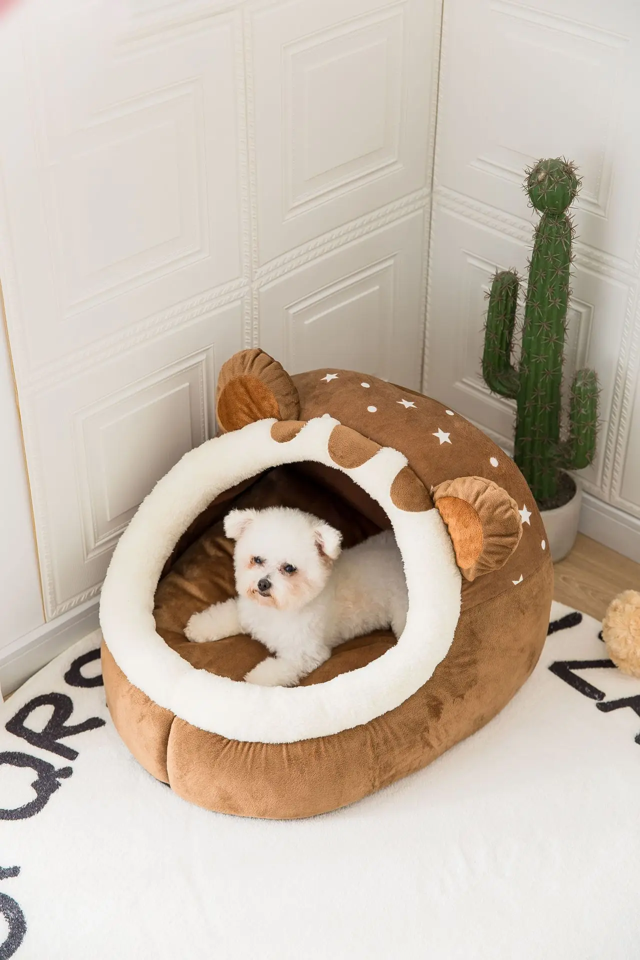 Foldable Pet House, Puppy Kennel Mat for Dogs, Animals, Cat, Kitten Nest, Small Dogs Basket, Teddy, Chihuahua Cave, Bed, 2022