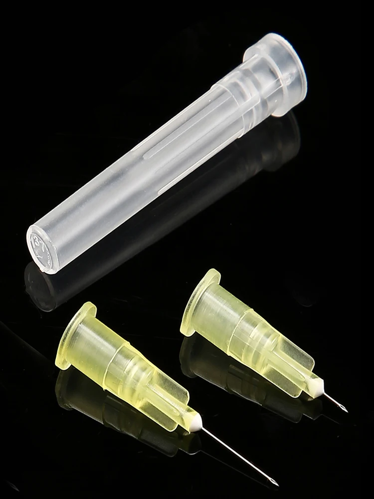 100pcs Painless Small Needle 30G 13mm 4mm 25mm Disposable 30G Medical Micro-Plastic Injection Cosmetic Sterile Needle