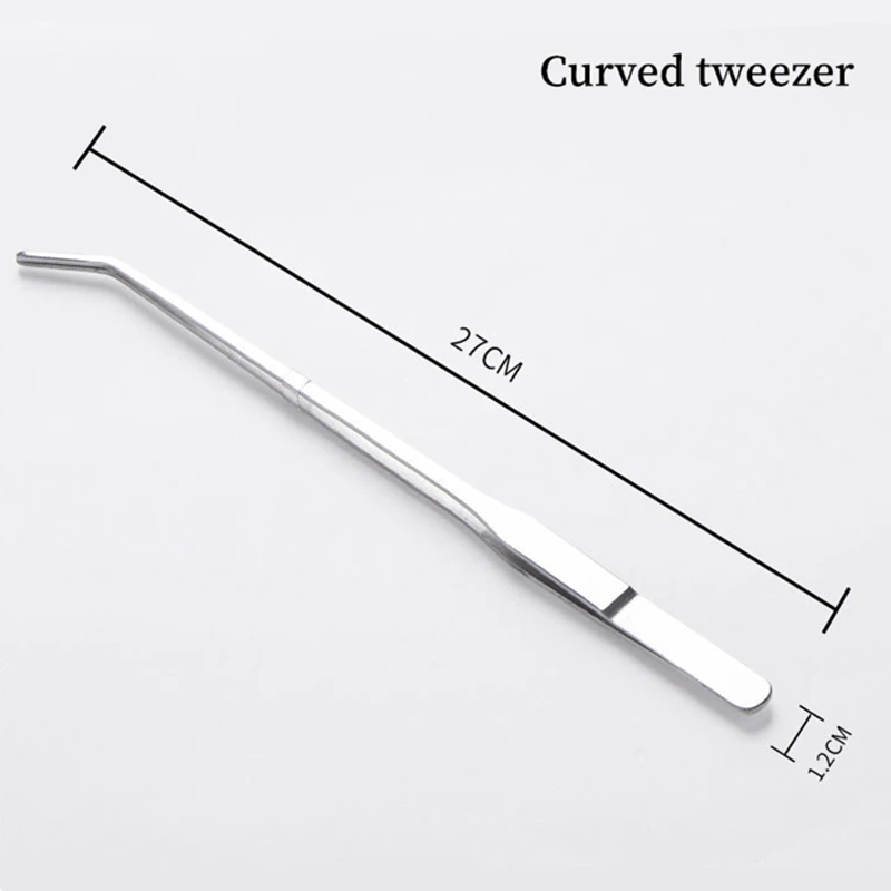 Aquarium Accessories Hard Stainless Steel Aquarium Tool Scissor Tweezers Plants Wave Scissors Fish Tank Shovels Cleaner Supplies
